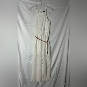 White Lace Sun Dress